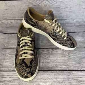Cole Haan Grandseries Womens Size 9 Faux Snakeskin Sneaker Shoes W20174